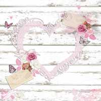 Art.No.13311375- Салфетки Love tags  от 