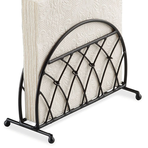 Метален салфетник Standing Lattice Black 