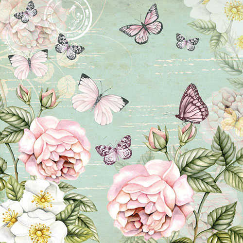 Салфетки Botanical Green 