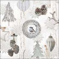 Art.No.33311925- Салфетки White Decorations от 