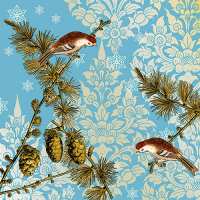 Art.No.33310790- Салфетки Pinecone Ornaments от 