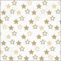 Art.No.33312481- Салфетки Stars All Over Gold от 