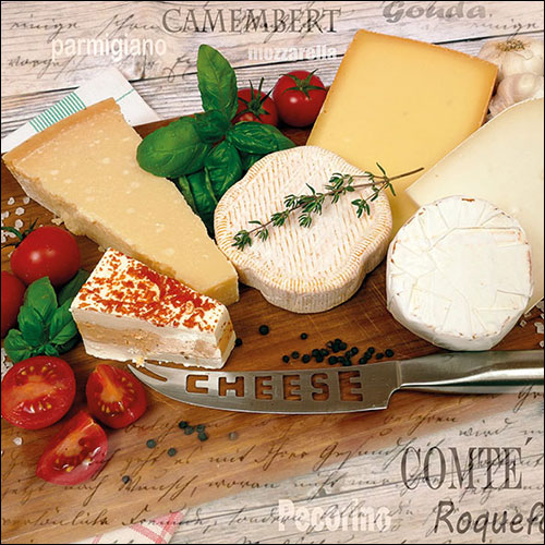 Салфетки Palette of Cheeses