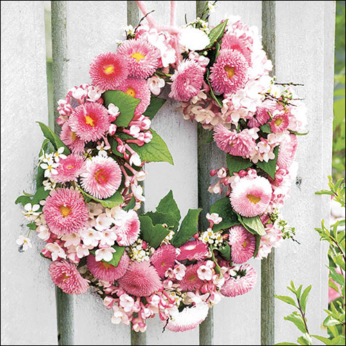 Салфетки Wreath of Bellies Rose