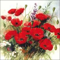 Art.No.13306230- Салфетки Wild Poppies от 
