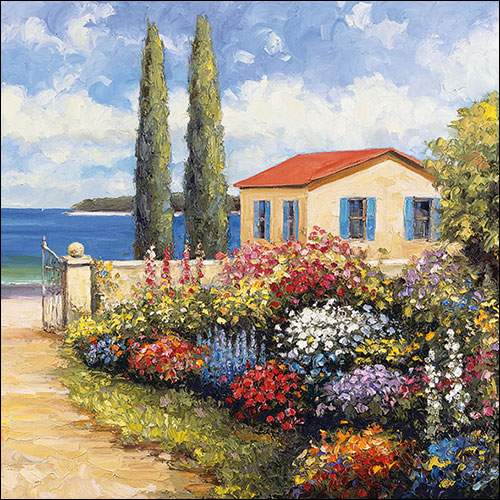 Салфетки Florals by the Sea