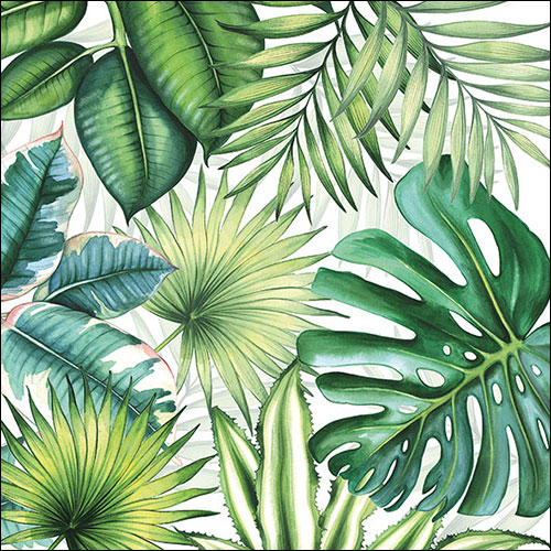 Салфетки Tropical Leaves