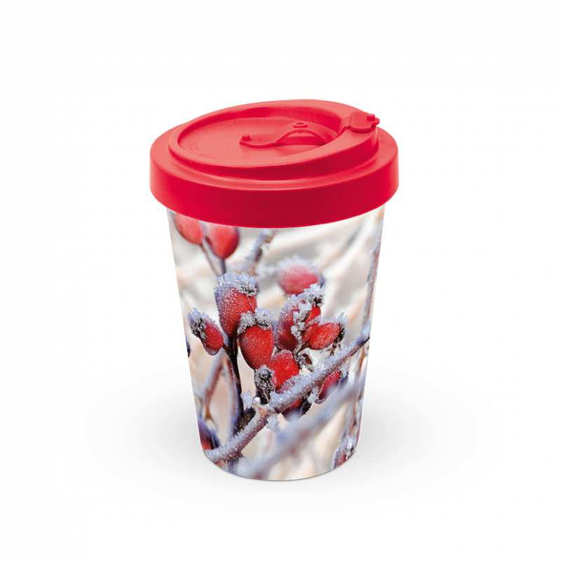 Чаша Bamboo Travel Mug Frozen Rosehips 