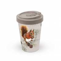 Art.No.39713445- Чаша Bamboo Travel Mug Squirrel In Winter  от 