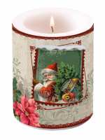 Art.No.39113450- Свещ  Santa Stamp  от 