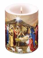 Art.No.71650- Свещ голяма Nativity Collage 39110785 от 
