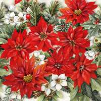 Art.No.33313570- Салфетки Poinsettia All Over  от 