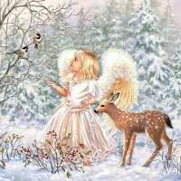 Art.No.33313470- Салфетки Winter Angel  от 