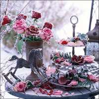 Art.No.33312205- Салфетки Frozen Roses  от 
