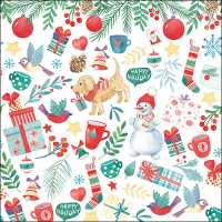 Art.No.33313885- Салфетки Winter Fun  от 
