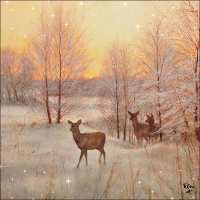 Art.No.13313630- Салфетки Deer At Sunset  от 
