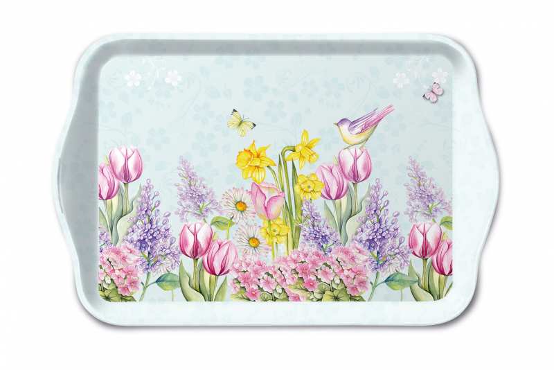 Поднос Blooming Garden Turquoise
