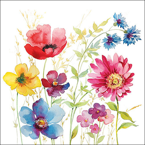 Салфетки Aquarell meadow