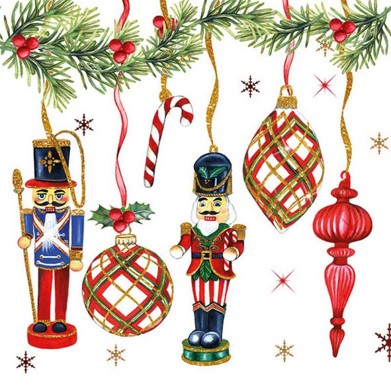 Салфетки Nutcrackers Decoration