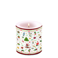 Art.No.39214765- Свещ малка Ornaments All Over от 