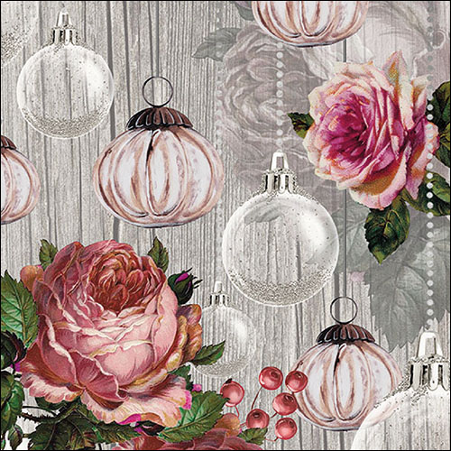 Салфетки Roses and baubles