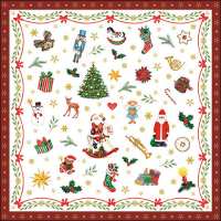 Art.No.33314765- Салфетки Ornaments all over red  от 