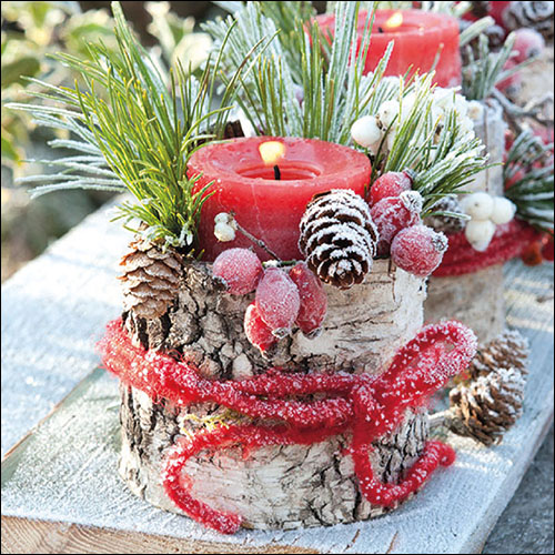 Салфетки Frozen candle