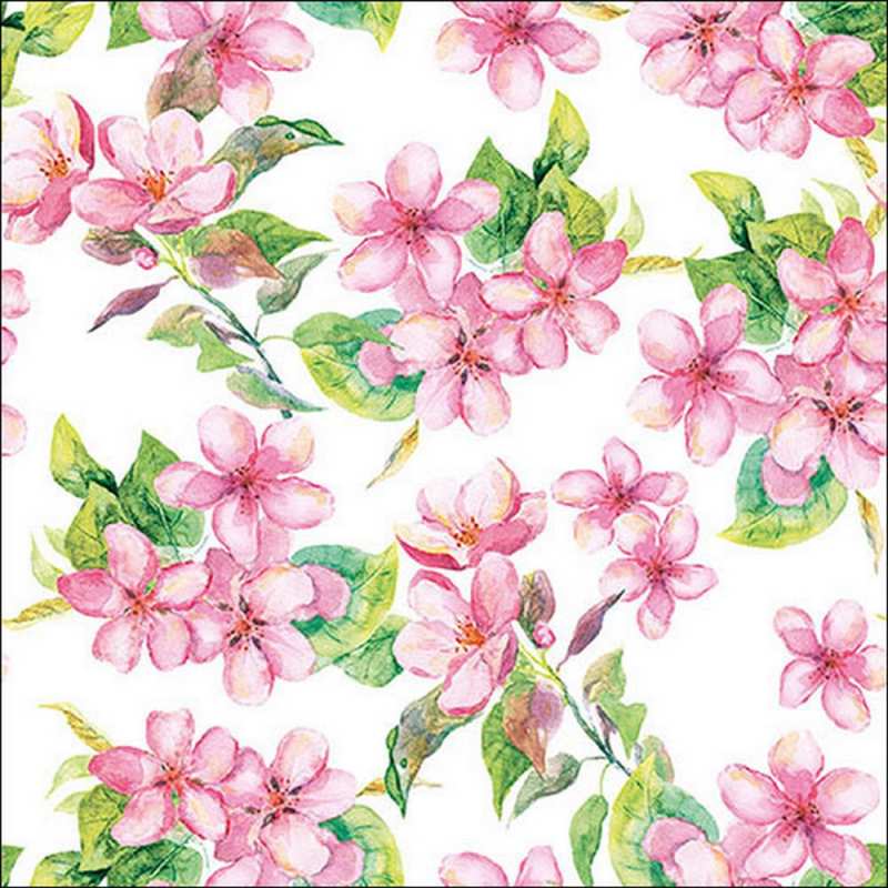 Салфетки Cherry blossom rose