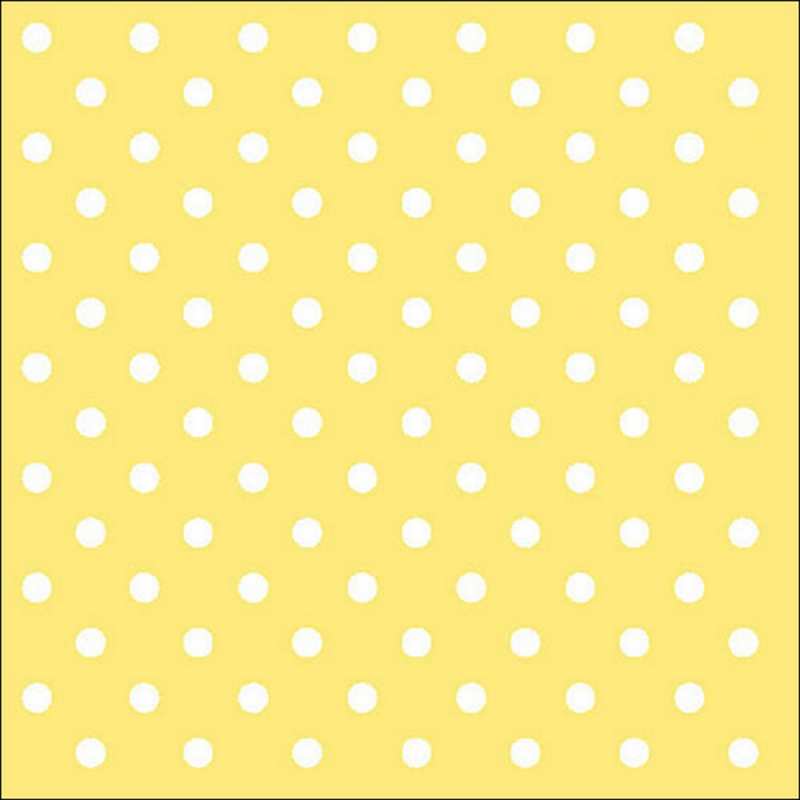 Салфетки Dots yellow