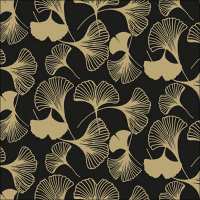 Art.No.13314400- Салфетки Gingko black/gold от 