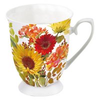 Art.No.18715020- Чаша Sunny flowers cream от 
