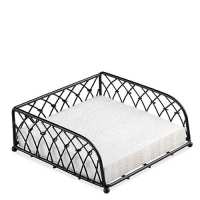 Art.No.19402430- Метален салфетник  Wire big black от 