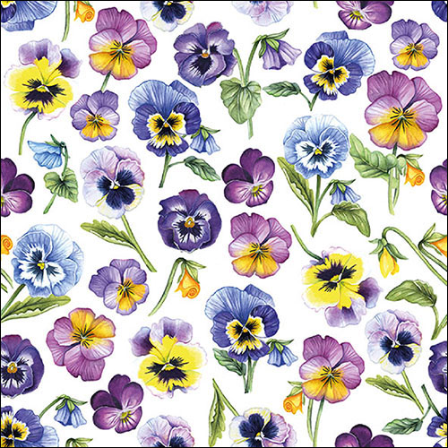 Салфетки Pansy all over
