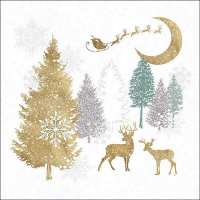 Art.No.33315335- Салфетки Winter forest от 