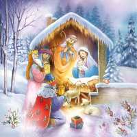 Art.No.33315315- Салфетки Nativity от 