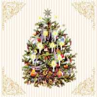 Art.No.33315345- Салфетки X-mas tree cream от 
