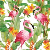 Art.No.13309106- Салфетки Flamingos White от 