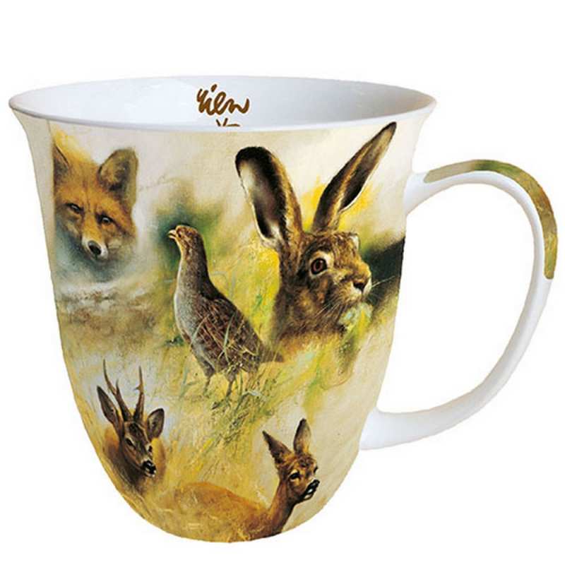 Чаша Wild Animals Collage