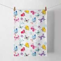 Art.No.17816265- Кърпа Butterfly collection white от 
