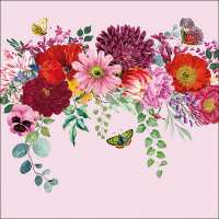 Art.No.13316006- Салфетки Flower border lilac от 