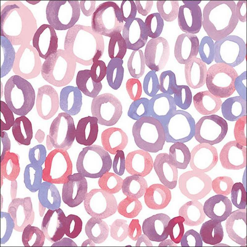 Салфетки Circles rose
