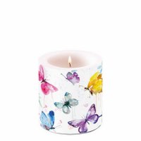 Art.No.19216265- Свещ  Butterfly collection white от 