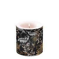 Art.No.19216975- Свещ Luxury leaves black от 