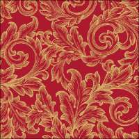 Art.No.13316828- Салфетки Baroque gold red от 