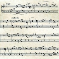 Art.No.13316830- Салфетки Sheet music от 