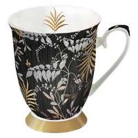 Art.No.18716975- Чаша Luxury leaves black от 