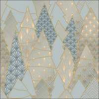 Art.No.33316509- Салфетки Luxury trees mint от 