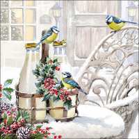 Art.No.33316635- Салфетки Birds in wintergarden от 
