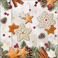 Art.No.33316665- Салфетки Cookies stars от 