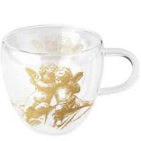 Art.No.34416700- Чаша стъкло Classic angels gold от 